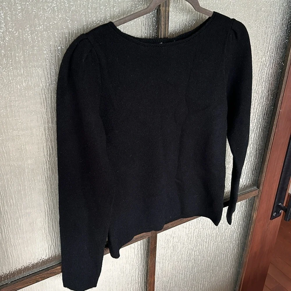 Rebecca Taylor Women's Cashmere Sweater -Black size Medium new